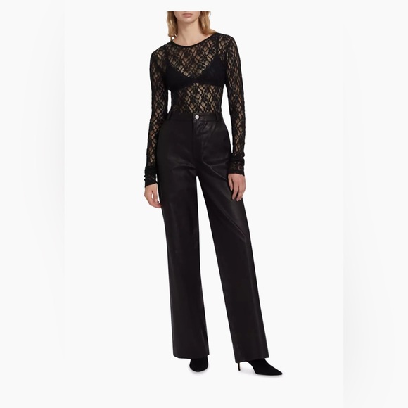 Frame Denim Pants - Last chance 🛍️ Frame
Leather Wide-Leg Pants